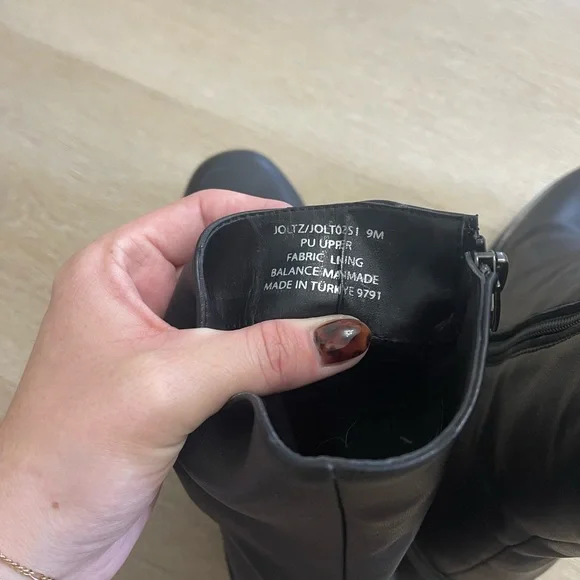 Steve Madden Square Toe platform y2k boots - Picture 4 of 5